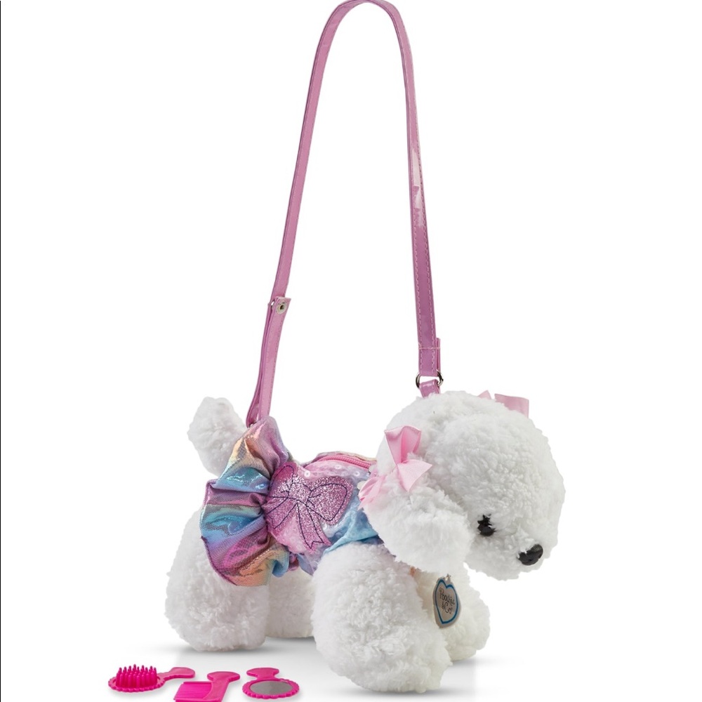 Poochie & Co. Bobbi the Bichon Frise Puppy Purse NWT